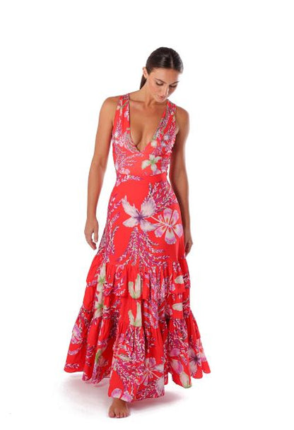 SKIRT SYRACUSE ROJO